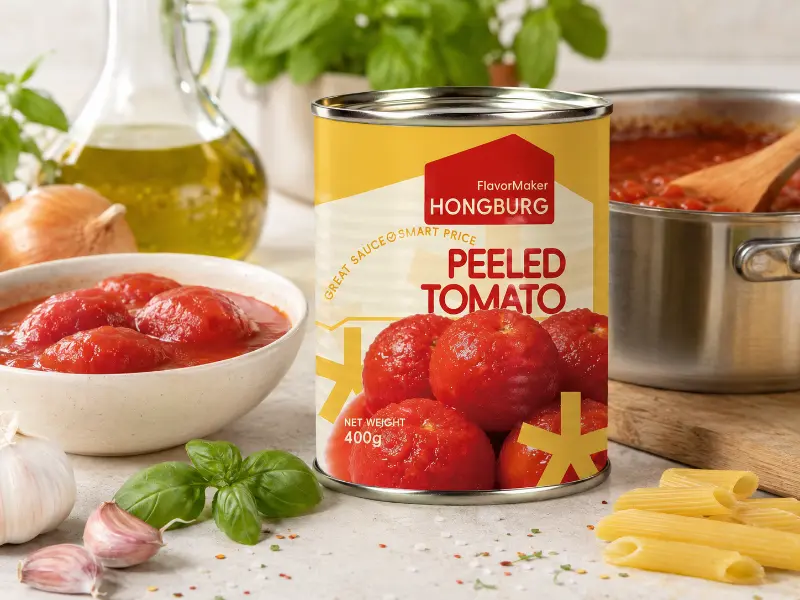 Napa Tomat Kaleng Pilihan Cerdas kanggo Aplikasi Pangan Modern?