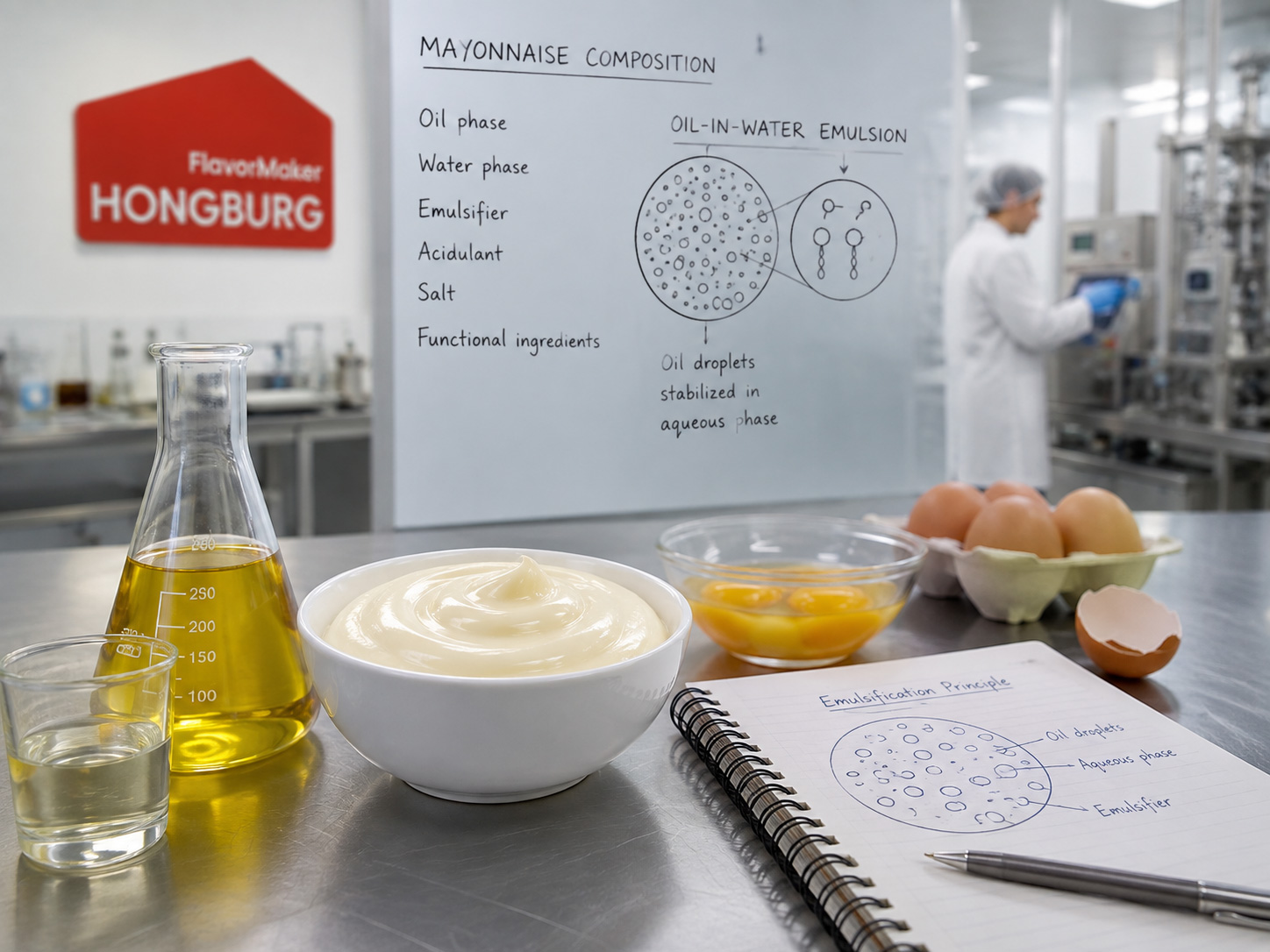 Apa sing digawe saka Mayonnaise? Nutrisi lan Prinsip Produksi