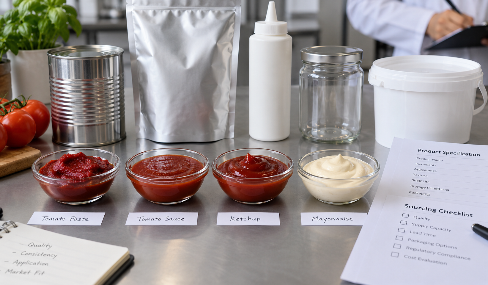 Cara Importir Klasifikasi Tempel Tomat, Saus Tomat, Ketchup lan Mayones kanthi Nggunakake Sumber