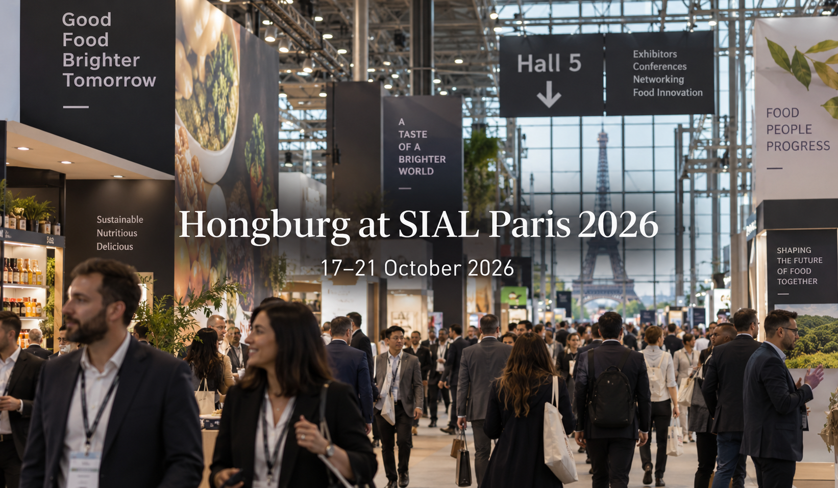 Hongburg Flavormaker kanggo Pameran ing SIAL Paris 2026