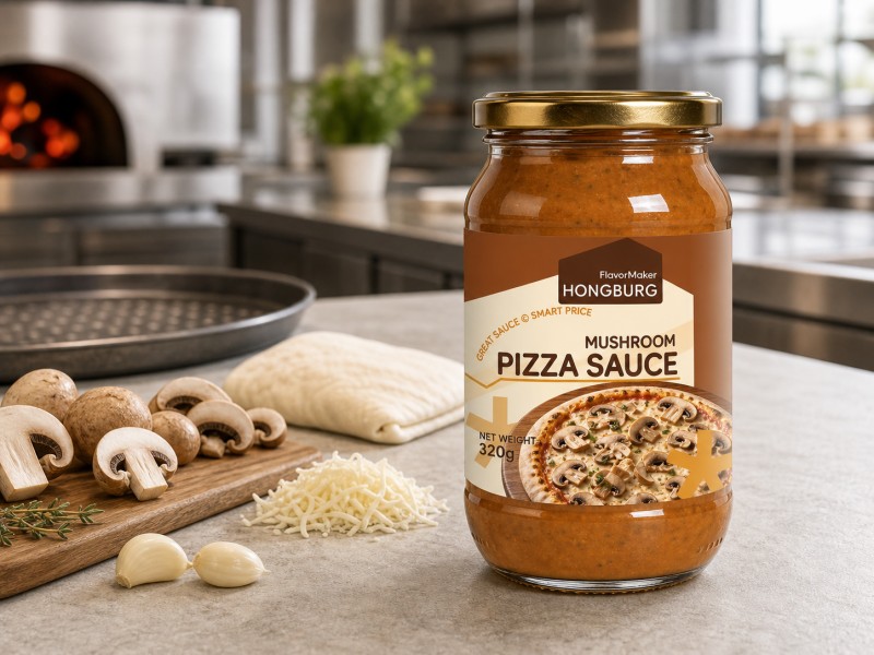 Aneka Rasa Saus Pizza kanggo Eceran lan Restoran