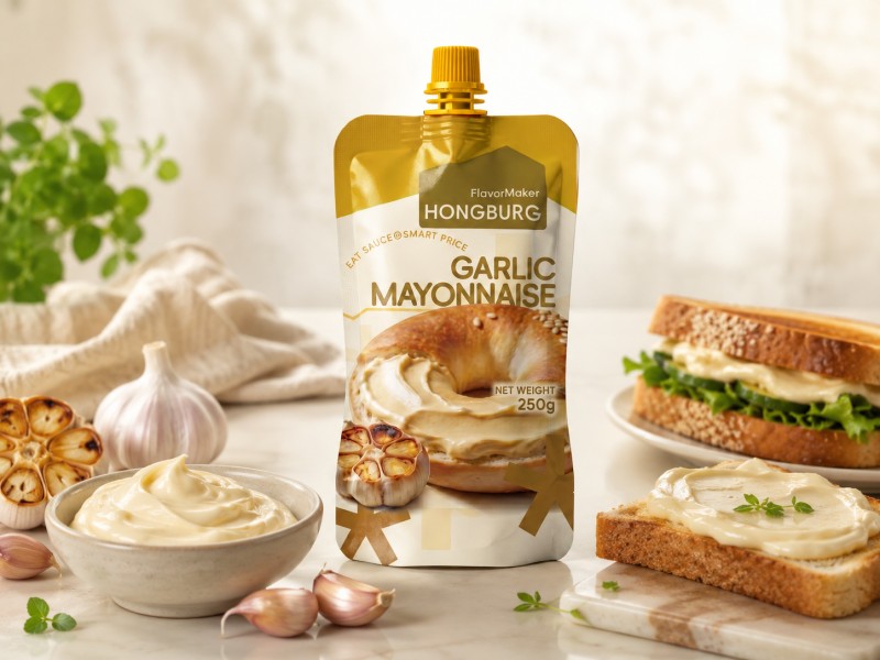 Mayonnaise Bawang Putih Krim Klasik