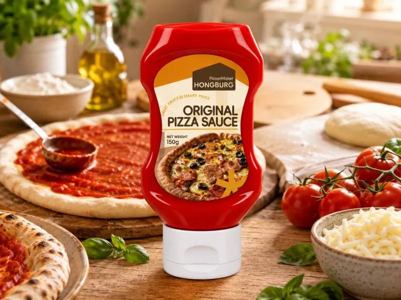 Saus Pizza Asli Klasik kanggo Base Pizza