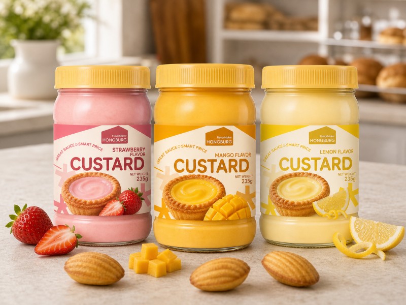 Saus Custard Rasa Buah Premium