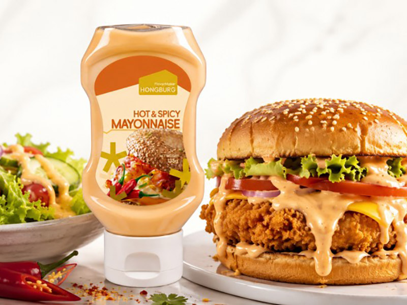 Mayonnaise Panas lan Pedhes Sugih lan Krim