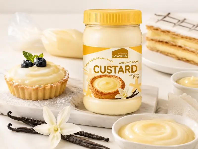Saus Vanila Custard Gamelan