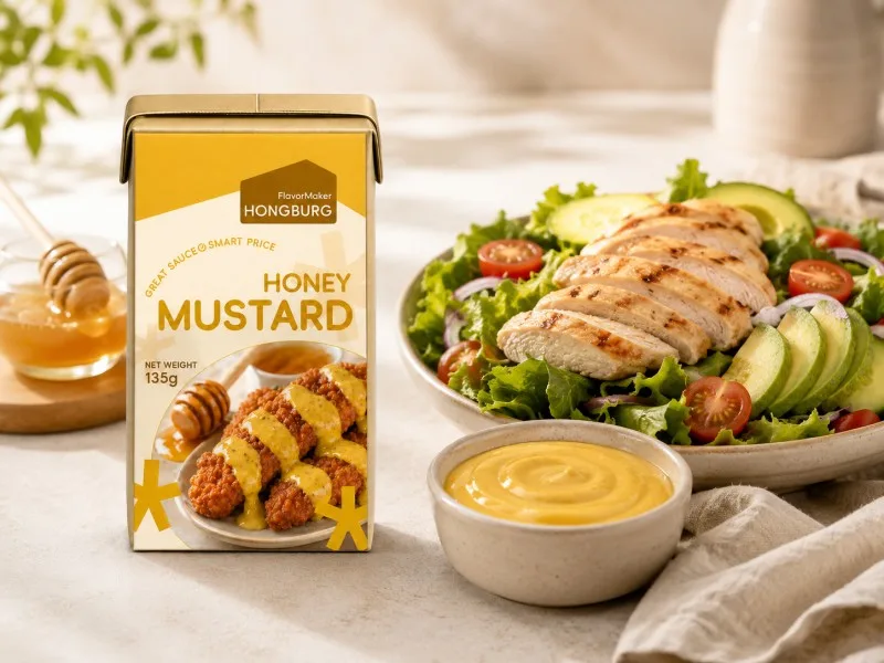 Saus Mustard Madu Manis lan Sutra