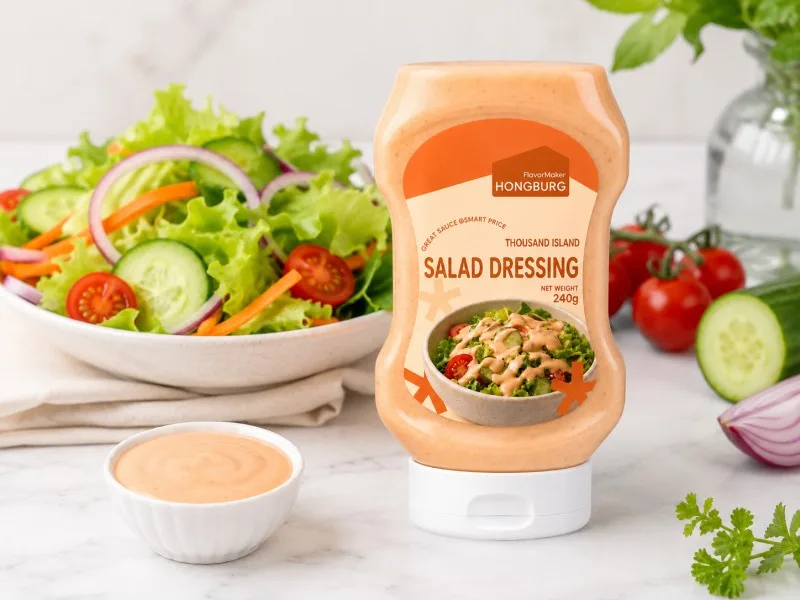 Tangy Creamy Thousand Island Salad klamben