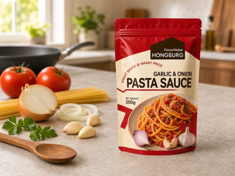 Saus Pasta Bawang Putih Kental kanggo Masak Saben Dina